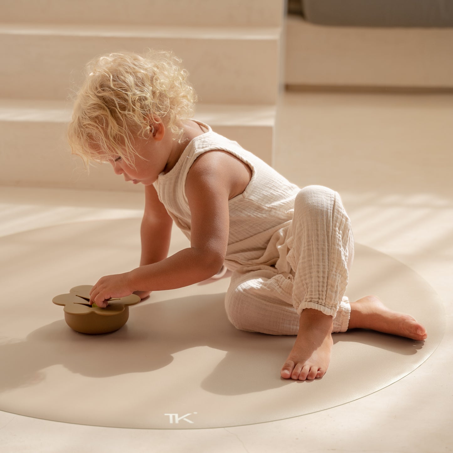 Naturals Splat Mat in Sandstone