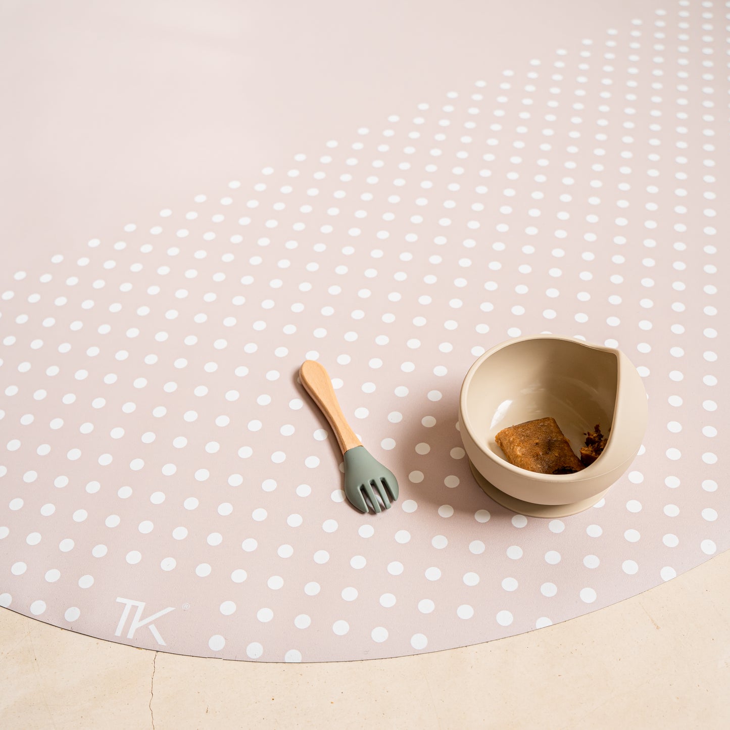 Spotted Splat Mat in Clay