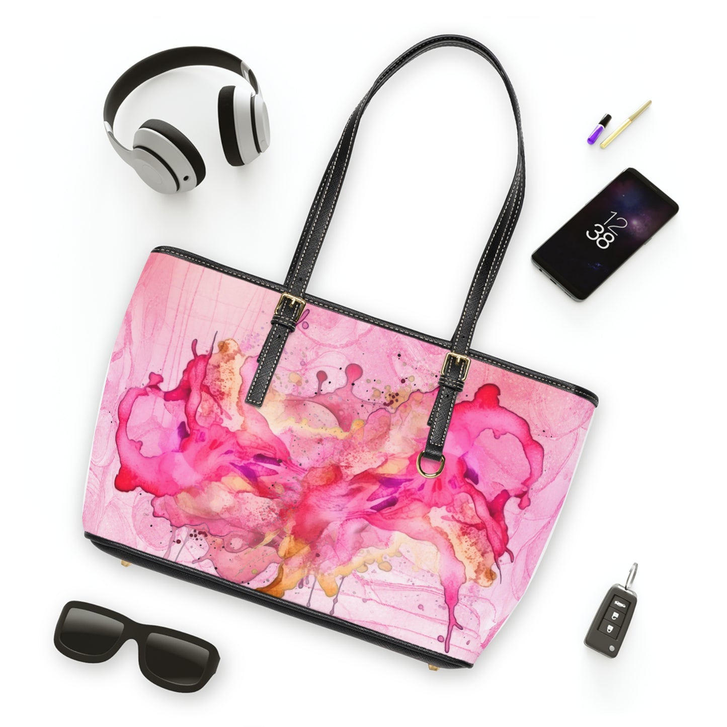 PU Leather Shoulder Bag