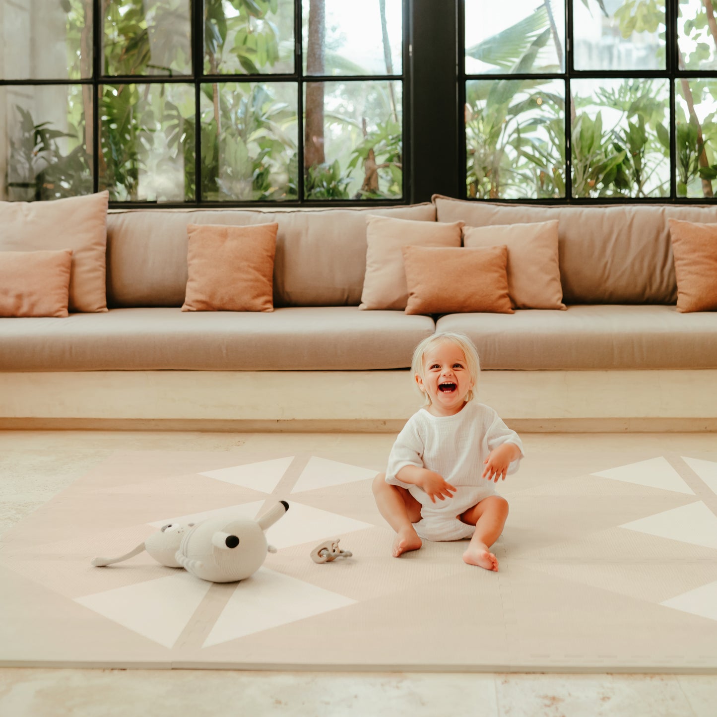 Kyte Puzzle Playmat in Mocha