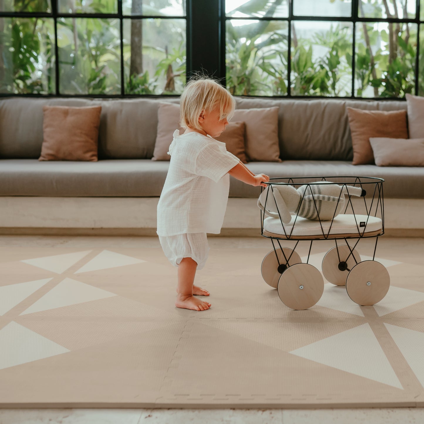 Kyte Puzzle Playmat in Mocha