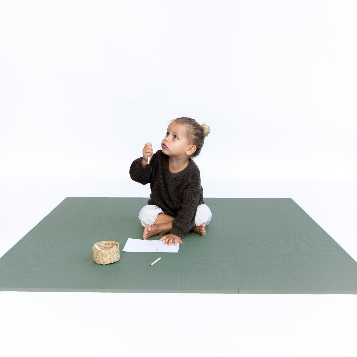 Classic Foam Playmat in Moss