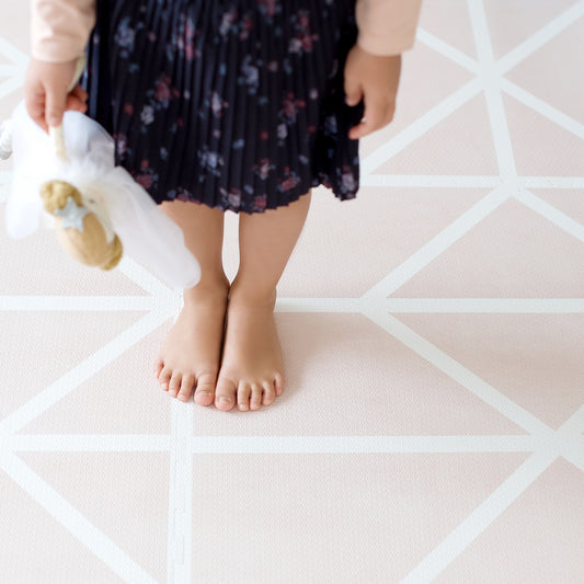 Nordic Puzzle Playmat in Vintage Nude