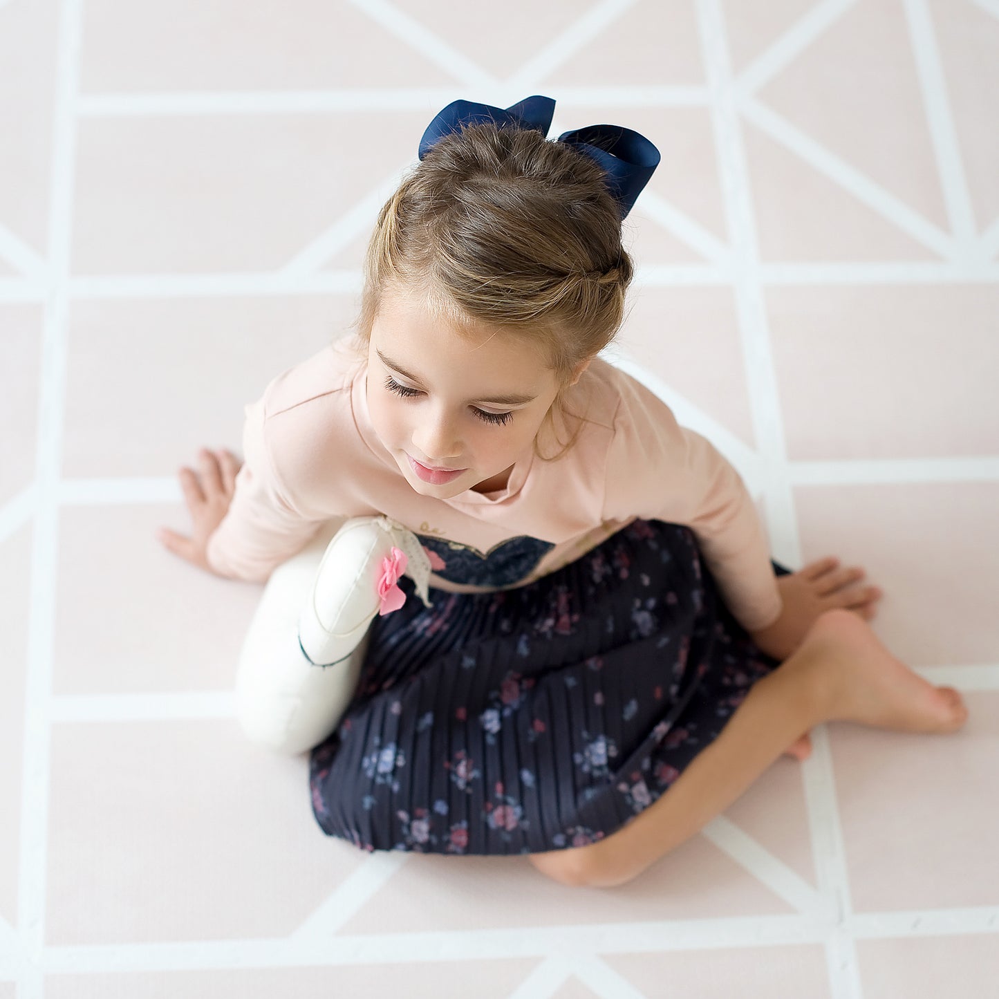 Nordic Puzzle Playmat in Vintage Nude