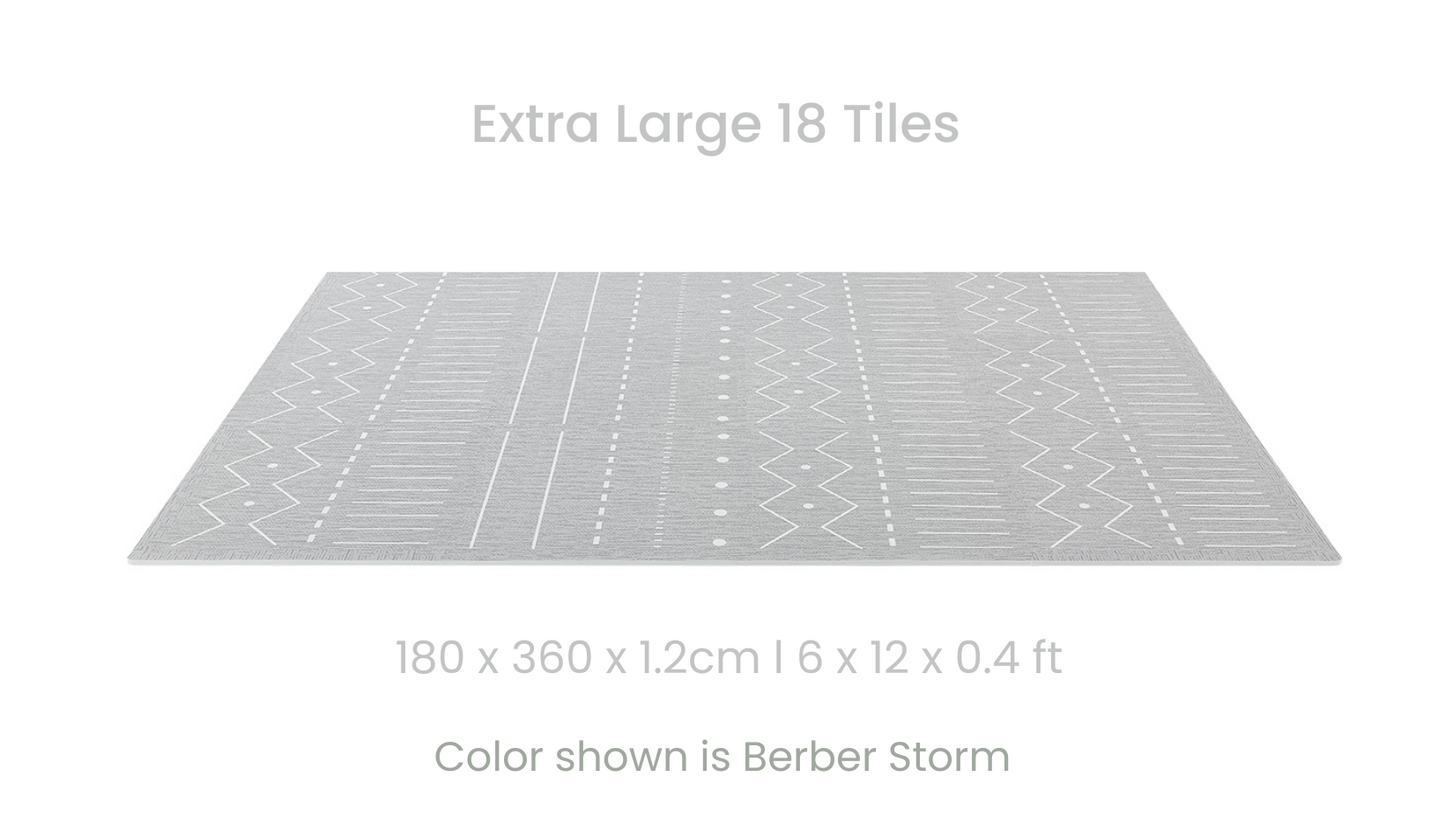 Berber Puzzle Playmat in Storm