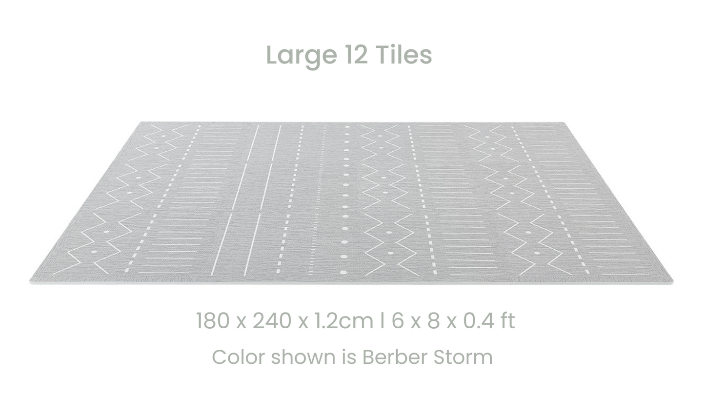 Berber Puzzle Playmat in Storm