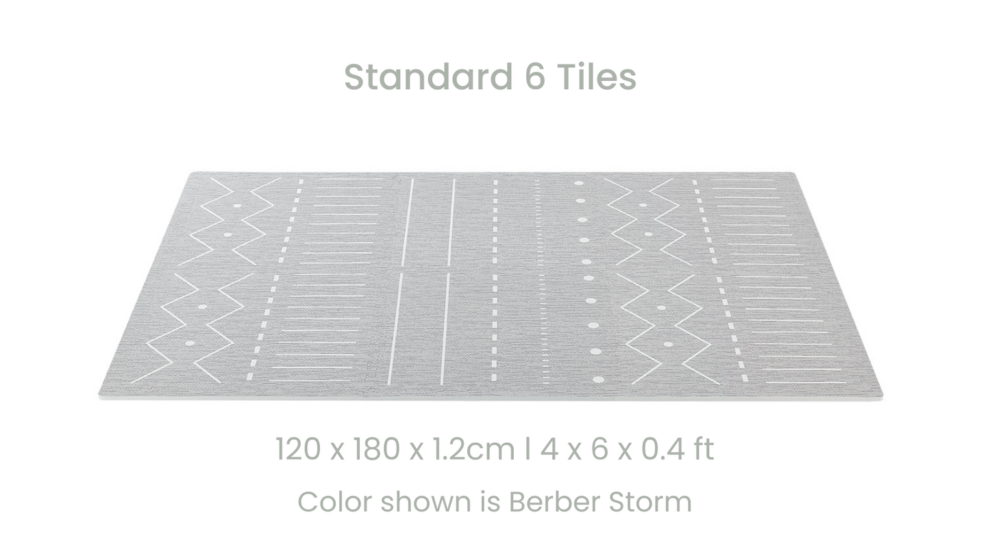Berber Puzzle Playmat in Storm