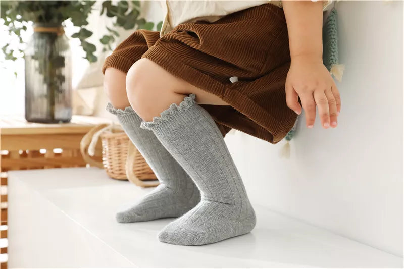 Sokkar Cotton Knee Socks 0-8y