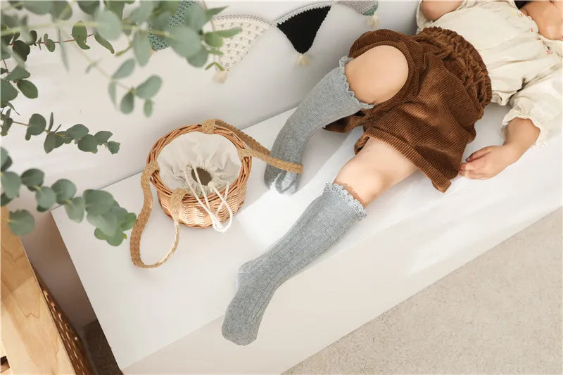 Sokkar Cotton Knee Socks 0-8y