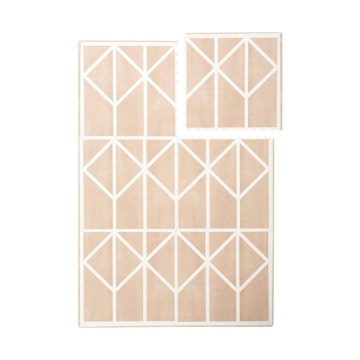Nordic Puzzle Playmat in Nordic Clay