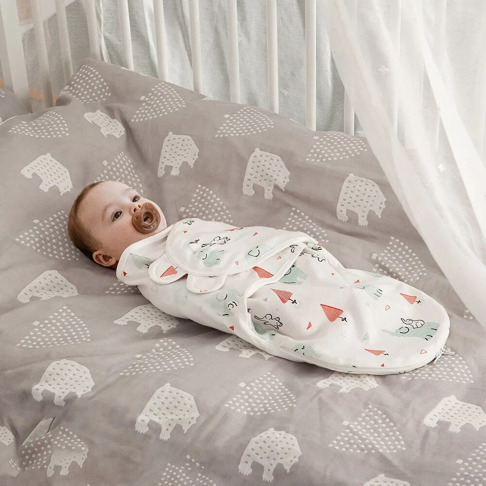 2Pcs/Set Baby Sleeping BagSwaddle 0- 6m