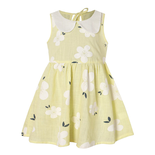 Norel Cotton Linen Princess Sundress
