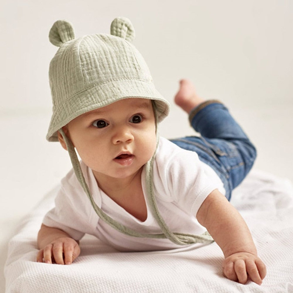 Baby Summer Hat with Ears for Babies 3-12m