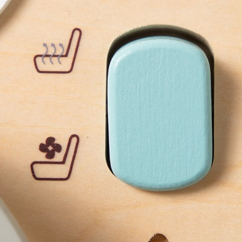 Wooden Car Dashboard Toy for Kids: Imagination-Powered Fun