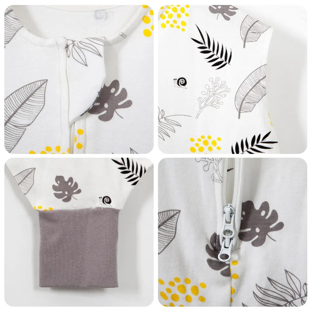 100% Cotton Baby Sleeping Bag Sizes 12m to 5y (4 Styles) for warmer climates 28-32℃ Summer