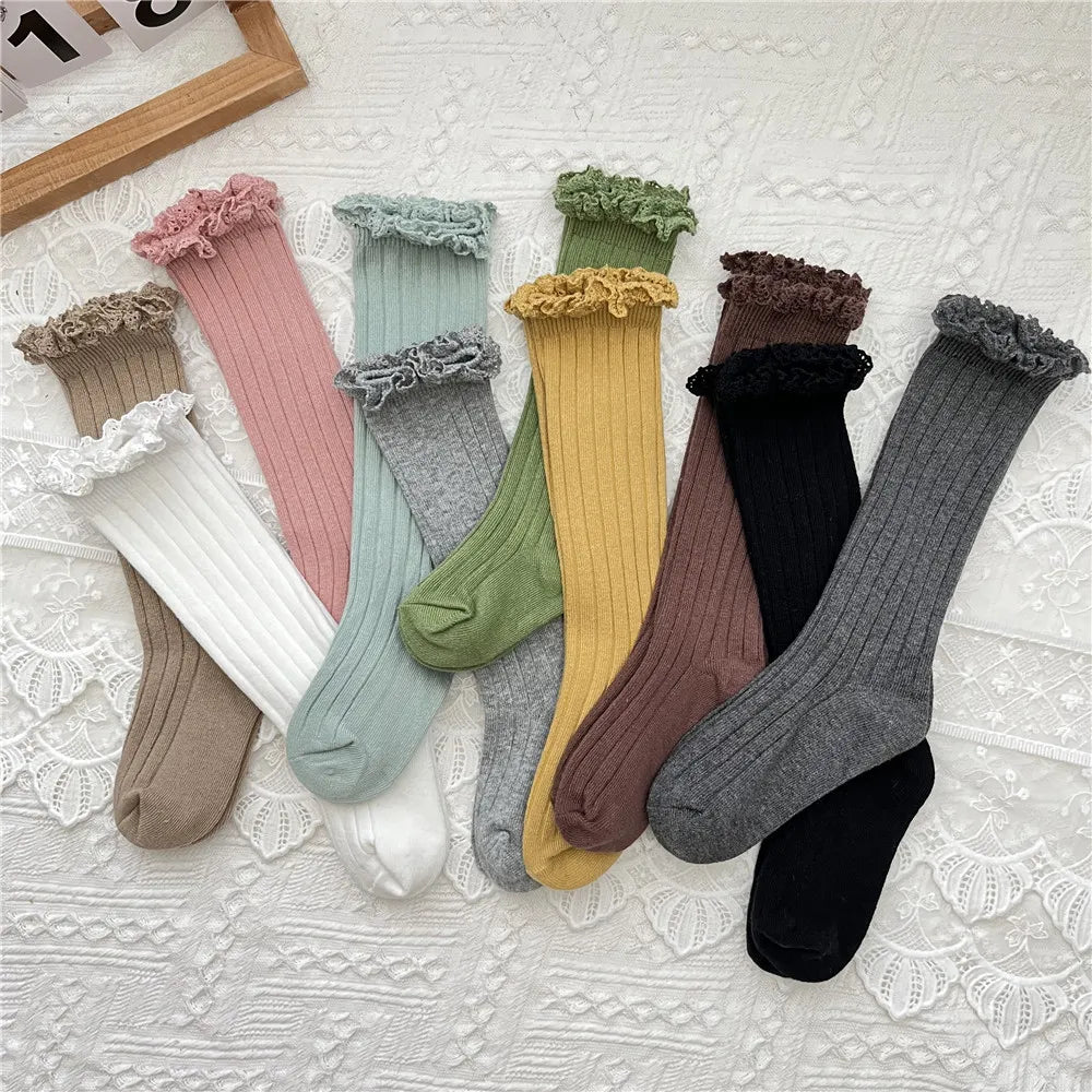 Sokkar Cotton Knee Socks 0-8y