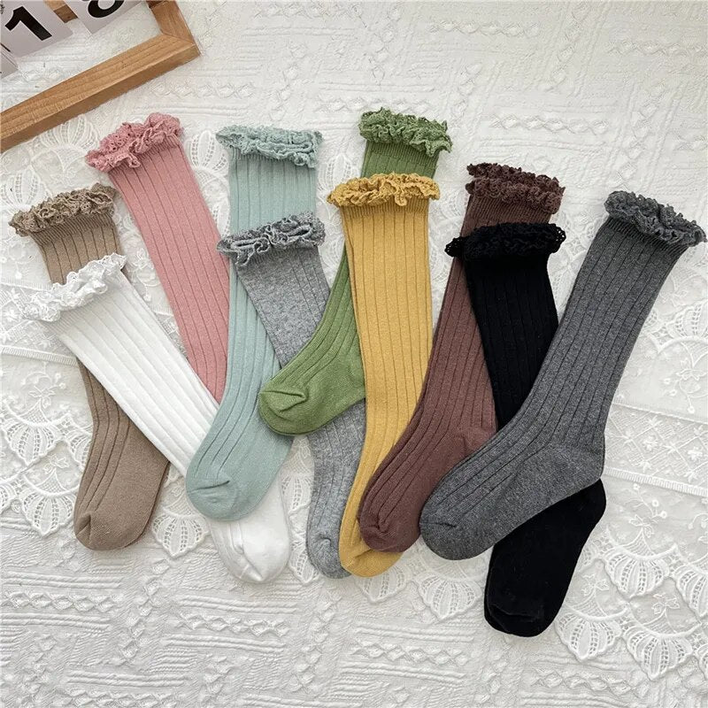 Sokkar Cotton Knee Socks 0-8y