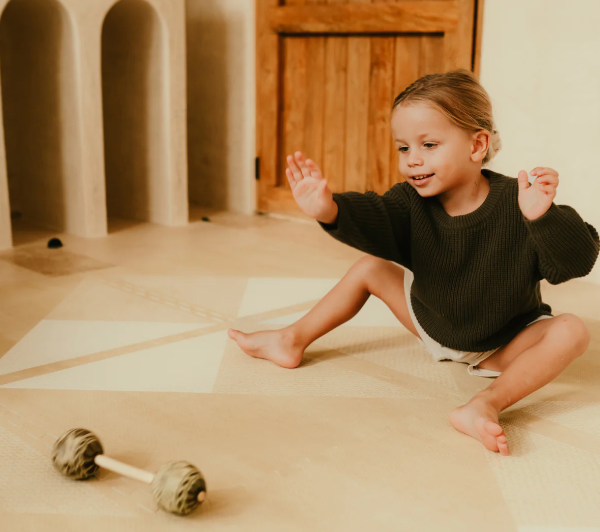 Kyte Puzzle Playmat in Wheat