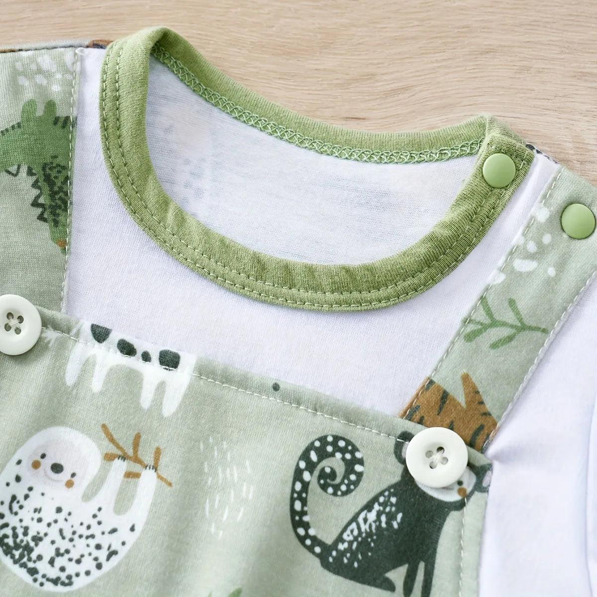 Leo Adorable Infant Zoo Romper