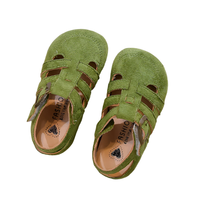 Sunne sandels in green