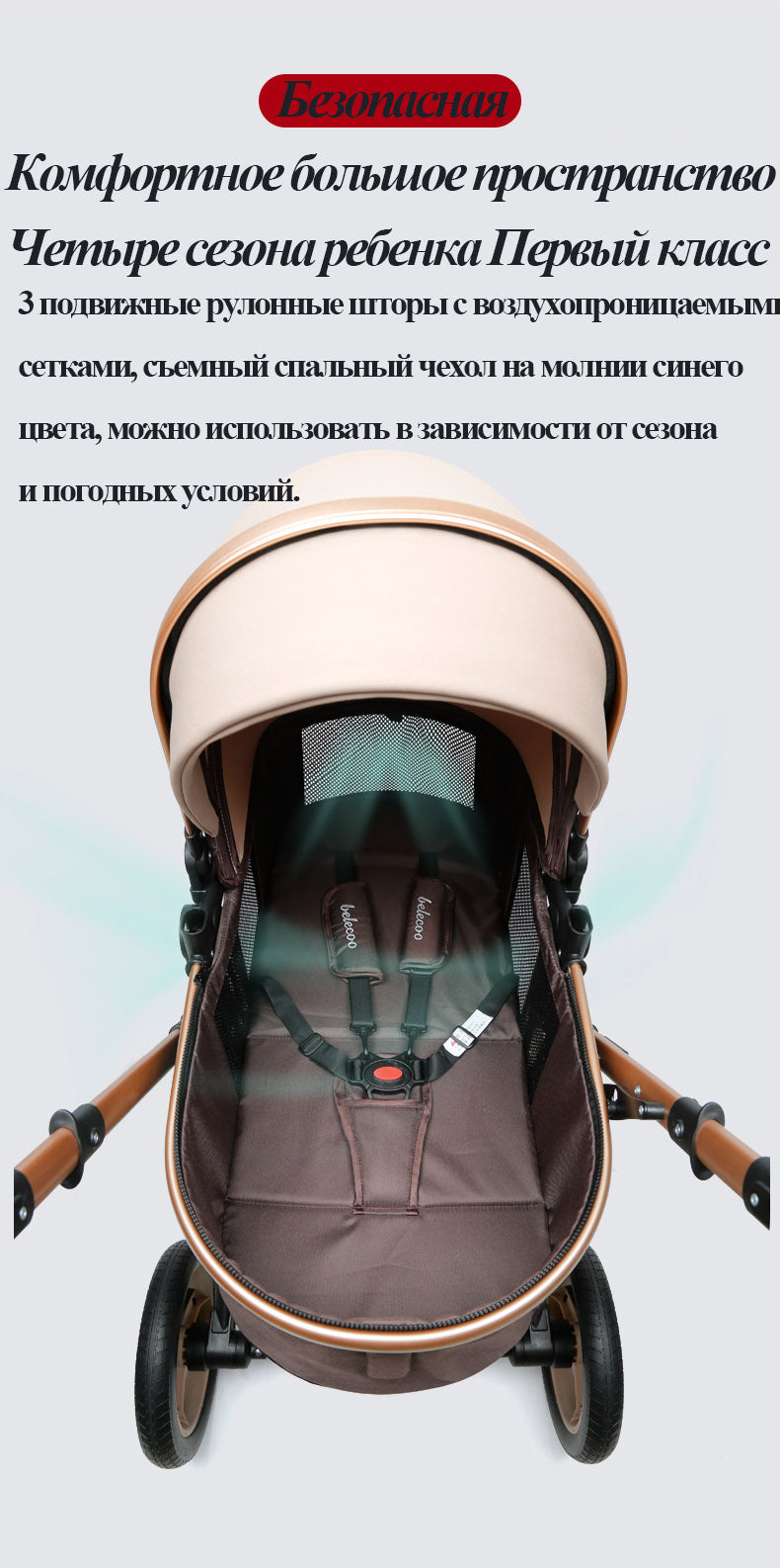 Luxury Baby Stroller 3 in 1 High Landscape Baby Cart Can Sit Can Lie Portable Pushchair Baby Cradel Infant Carrier Free Shipping