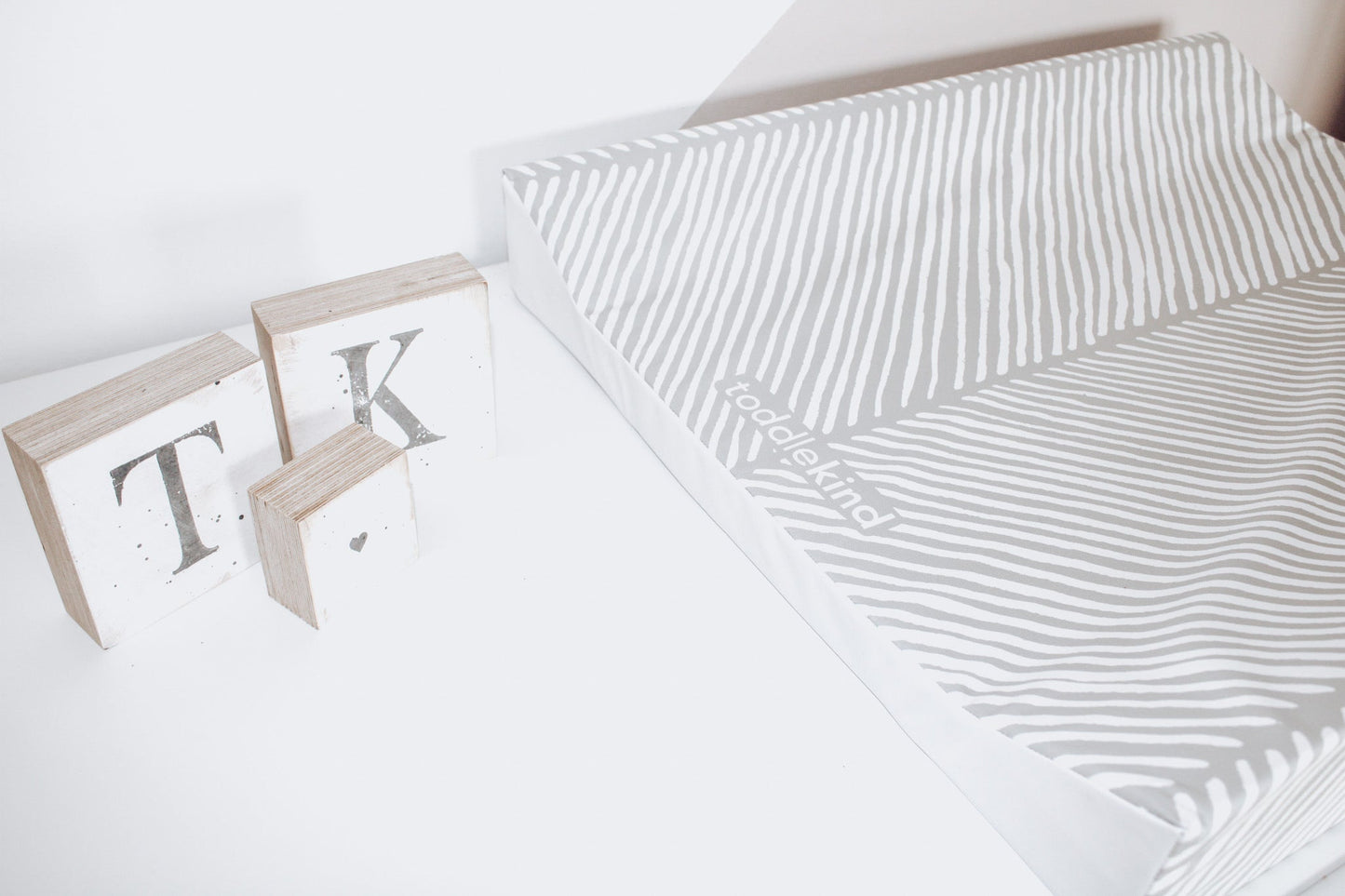 Sandy Lines Changing Mats in Sea Shell