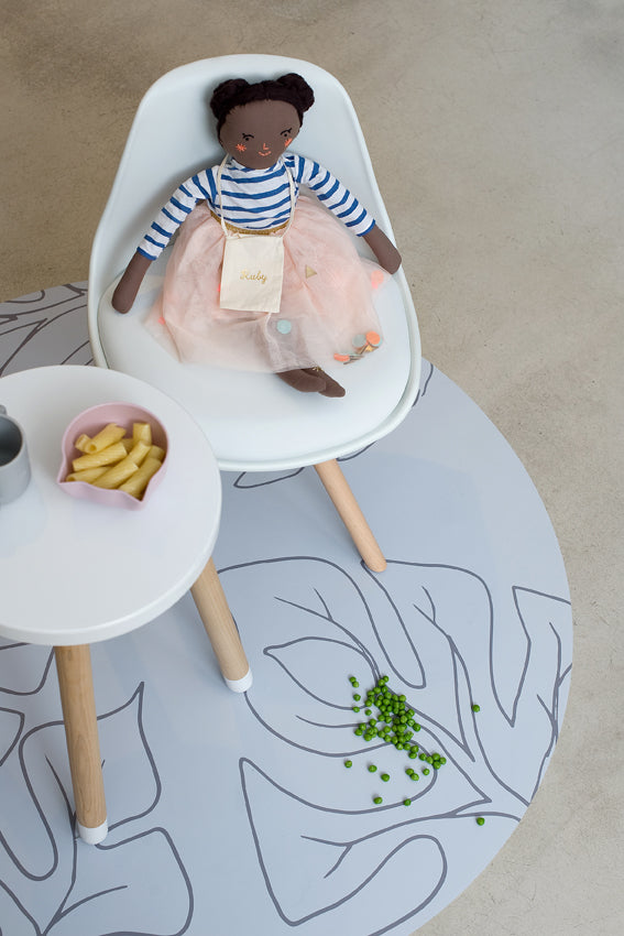 Jungle Splat Mats in Nude