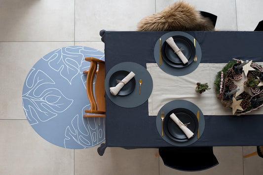 Jungle Splat Mats in Teal