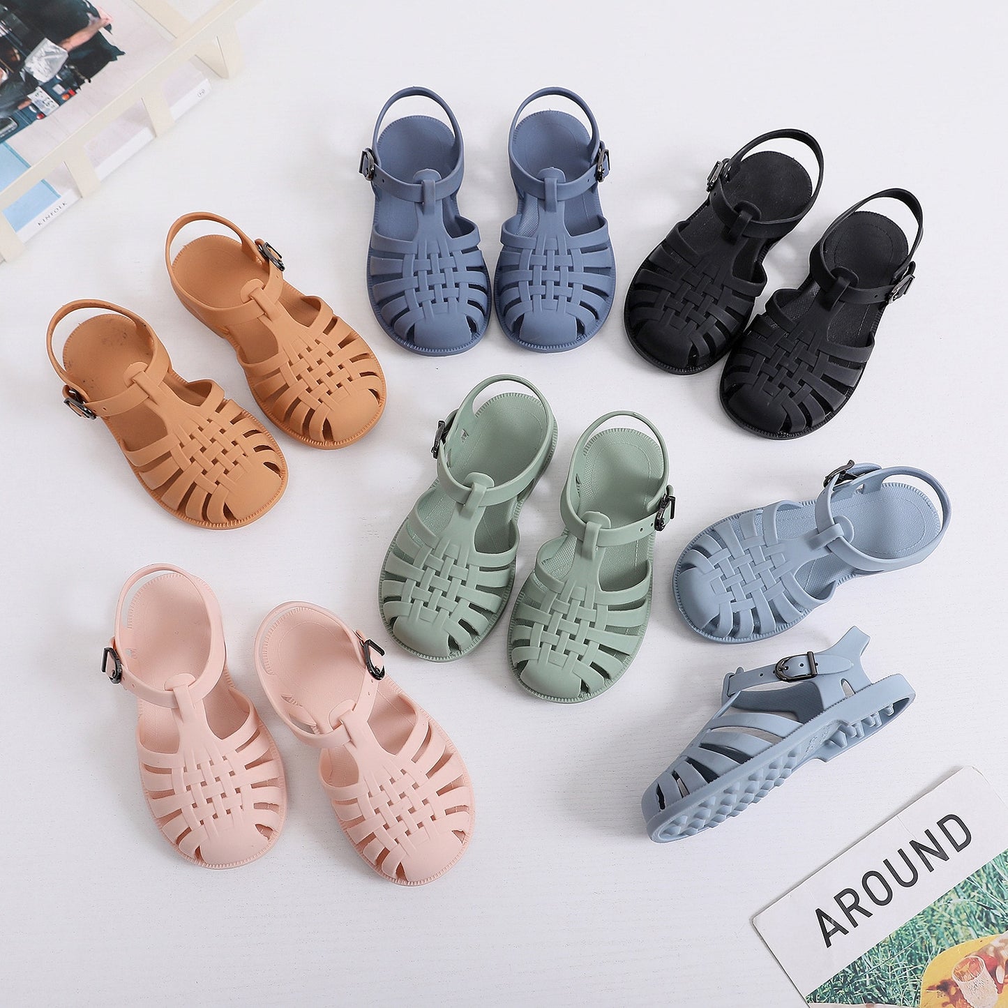 Sandalia Non-slip Jelly Shoes / Beach Shoes Sizes 22-35