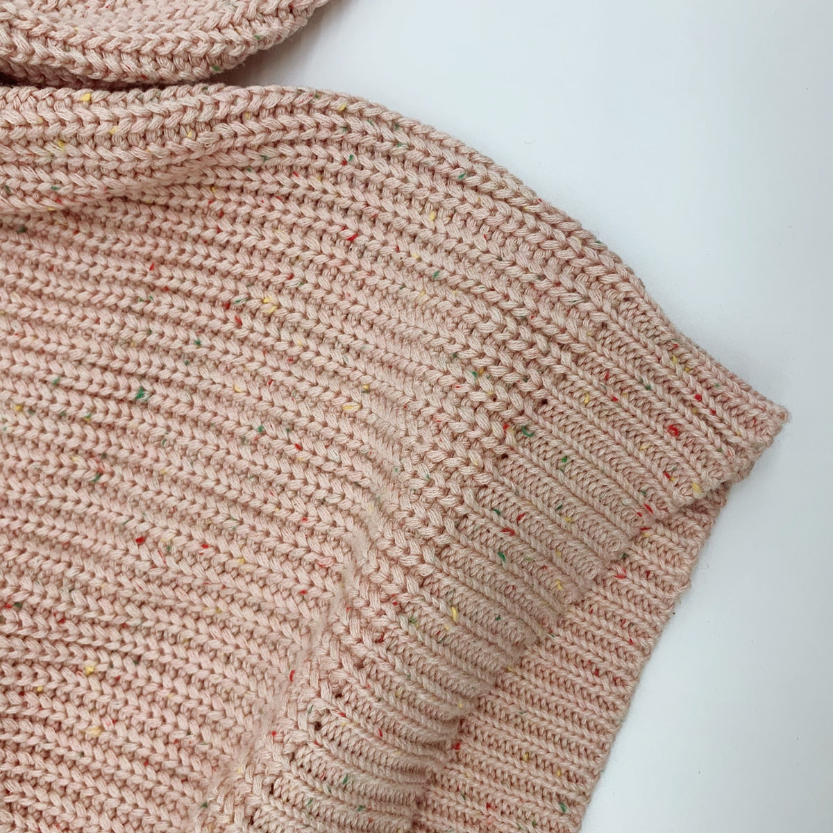 Beige knitted sweater