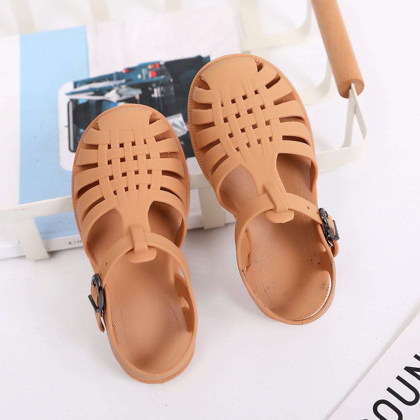 Sandalia Non-slip Jelly Shoes / Beach Shoes Sizes 22-35
