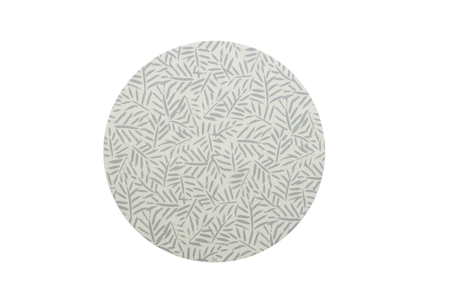 Ocean Leaves Splat Mat in Stone