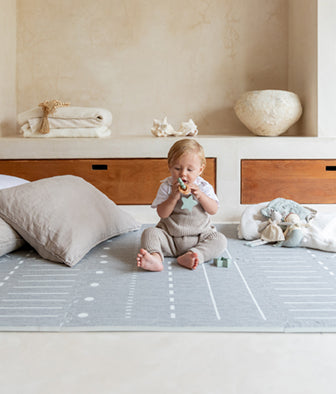 Berber Puzzle Playmat in Storm