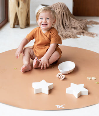Naturals Splat Mat in Camel