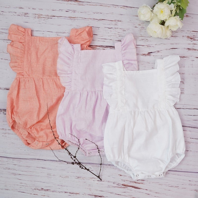 baby girls summer rompers