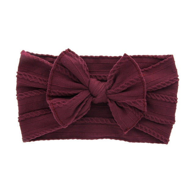 Burgandy Toddler headband