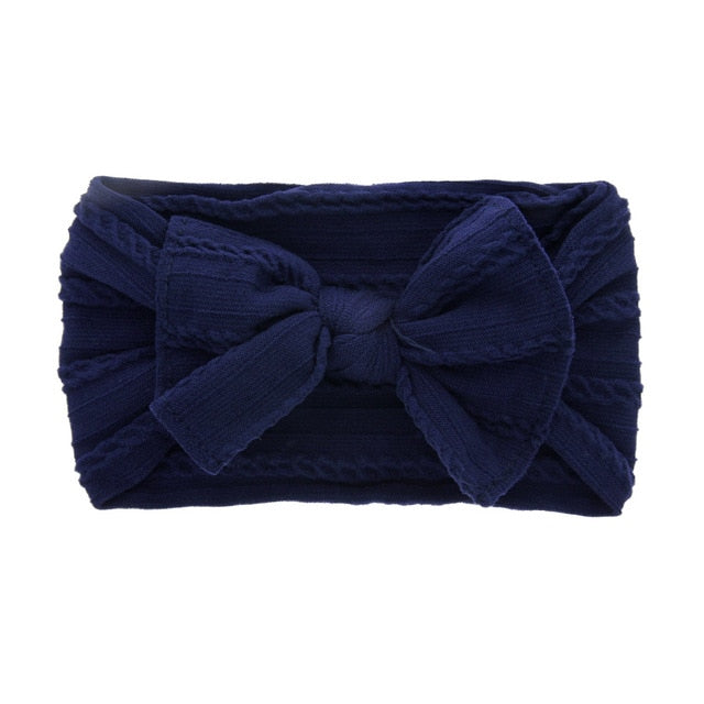 Blue toddler headband