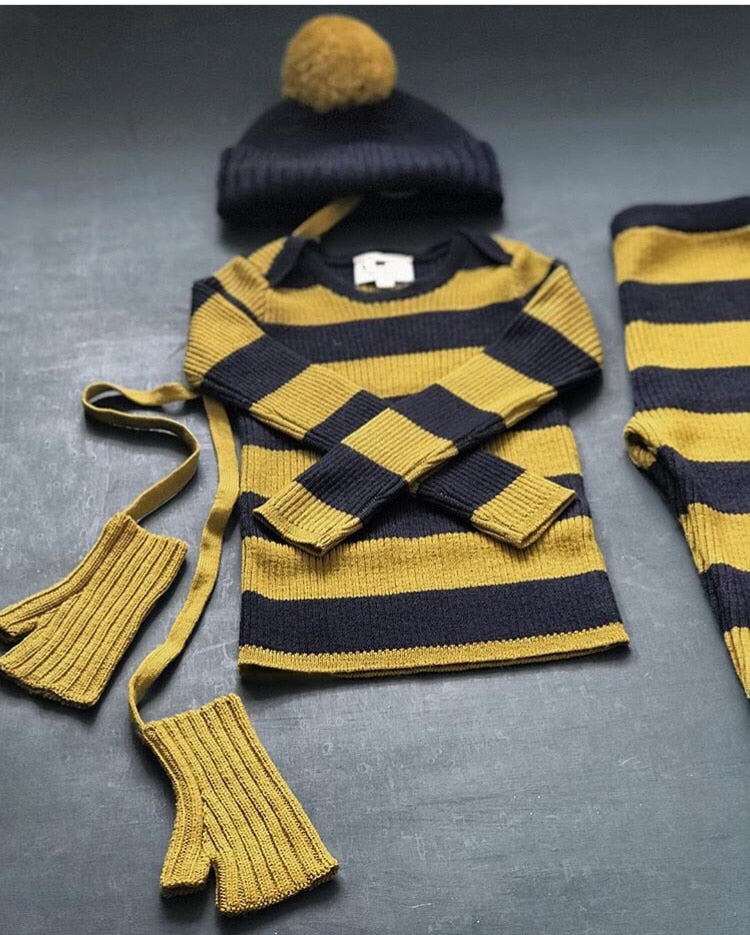 Trine Two-piece Striped Set