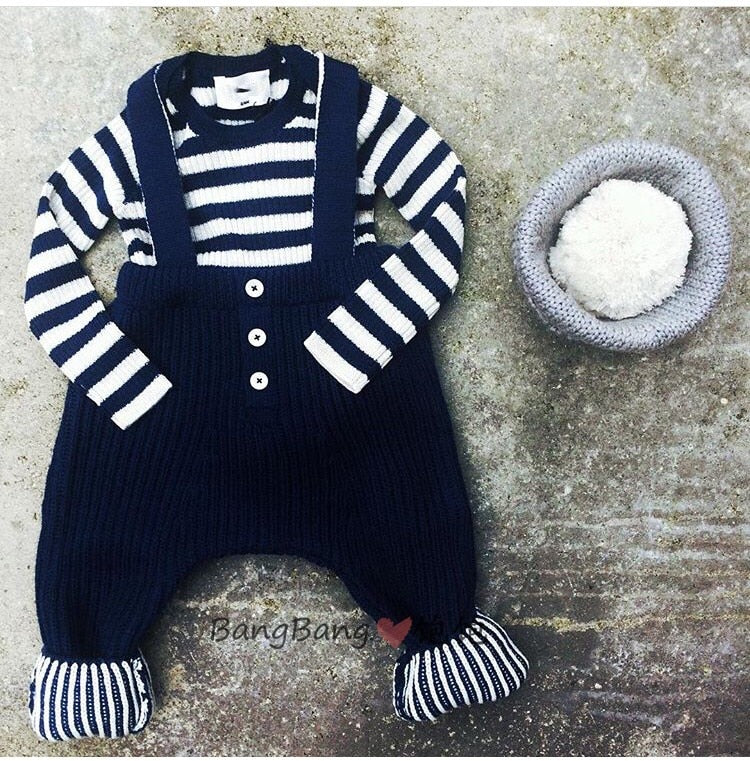 Trine Two-piece Striped Set