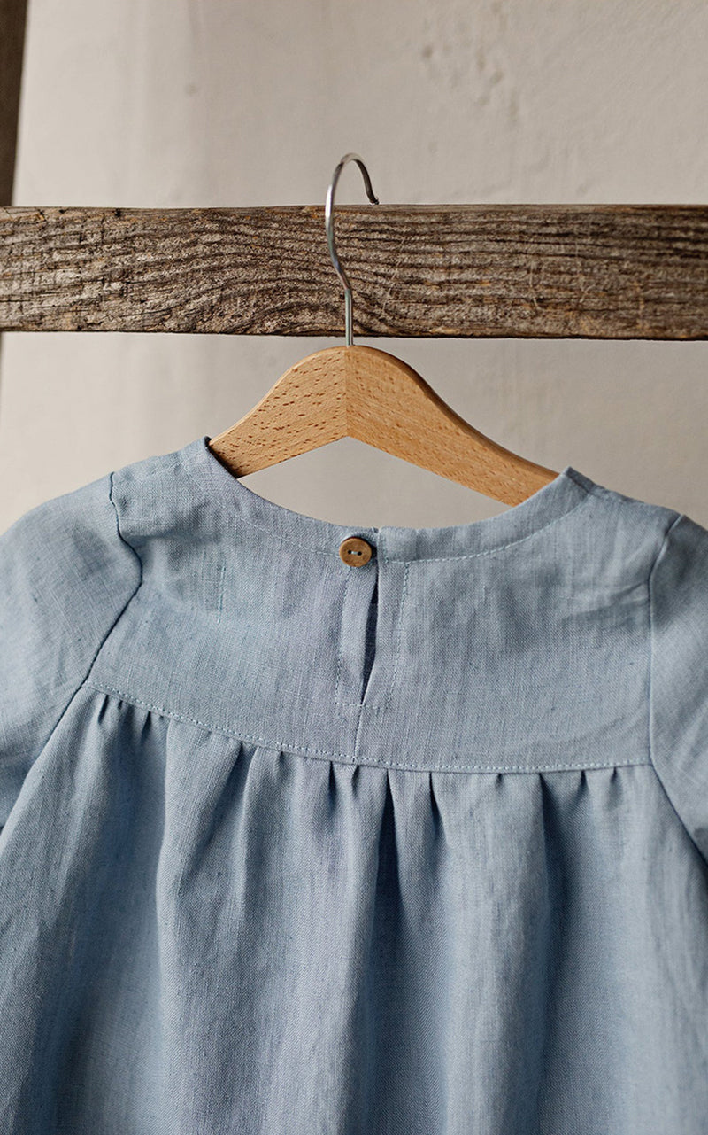 Una Girls Linen Dress