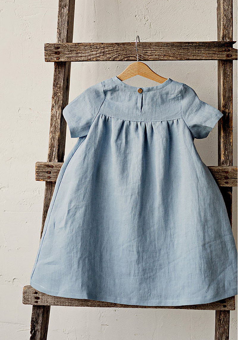 Una Girls Linen Dress