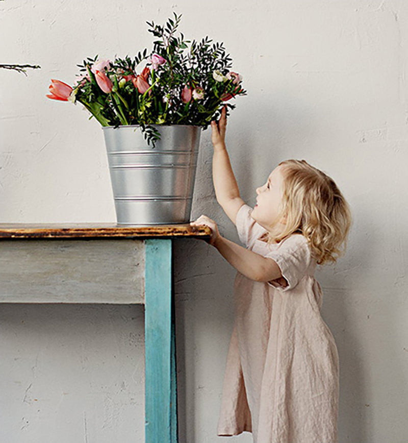Una Girls Linen Dress