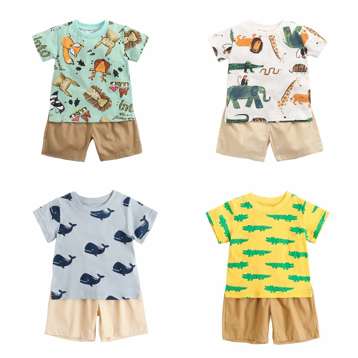 Graphic Boys 2-Piece Clothing Set