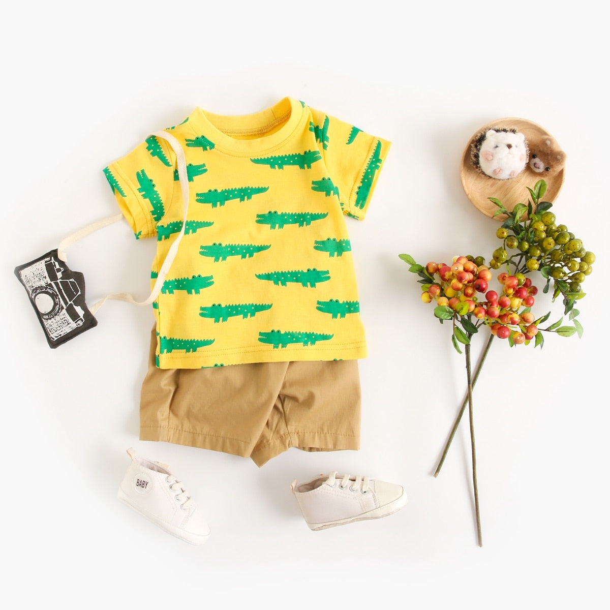 Graphic Boys 2-Piece Clothing Set