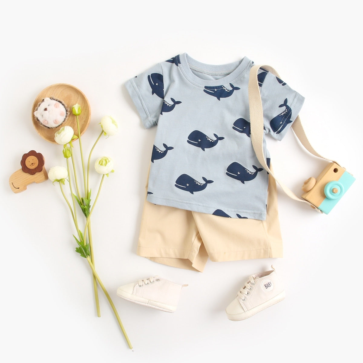 Graphic Boys 2-Piece Clothing Set