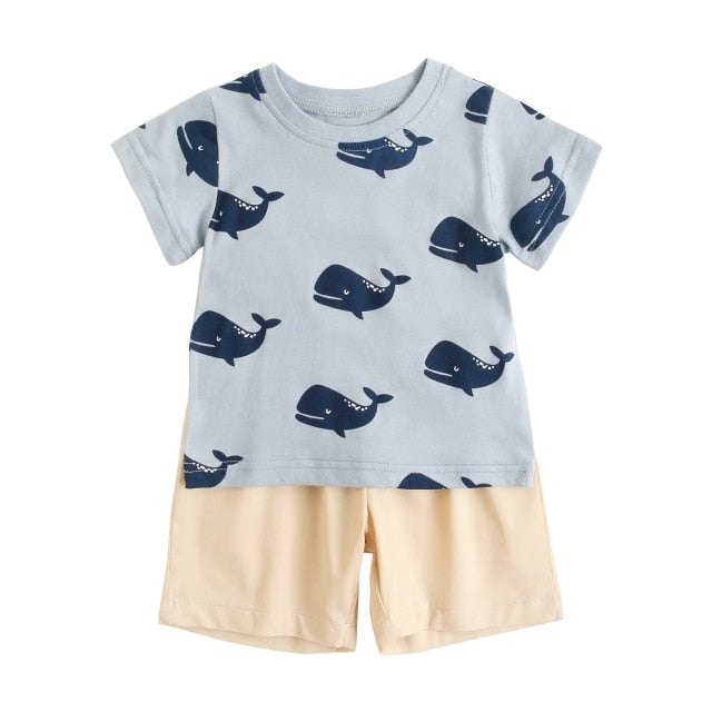 Graphic Boys 2-Piece Clothing Set