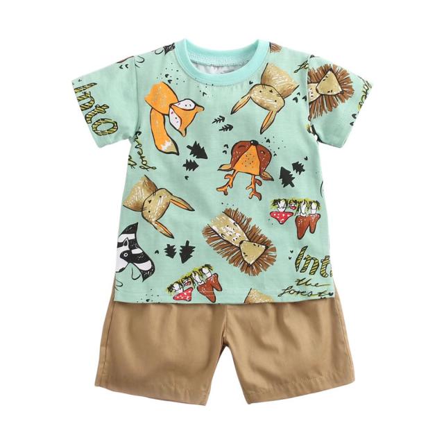 Graphic Boys 2-Piece Clothing Set