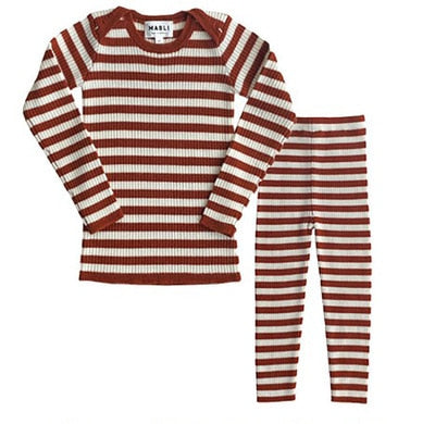 Trine Two-piece Striped Set