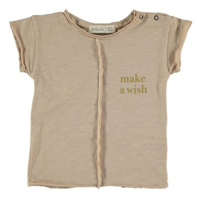 beige baby t-shirt
