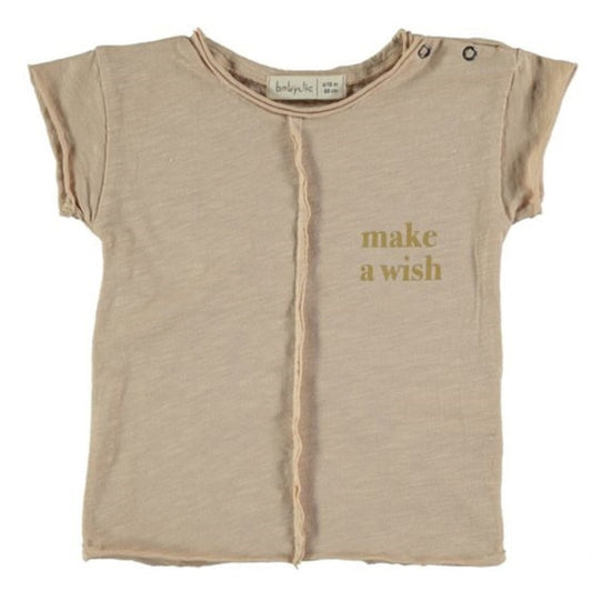 beige baby t-shirt